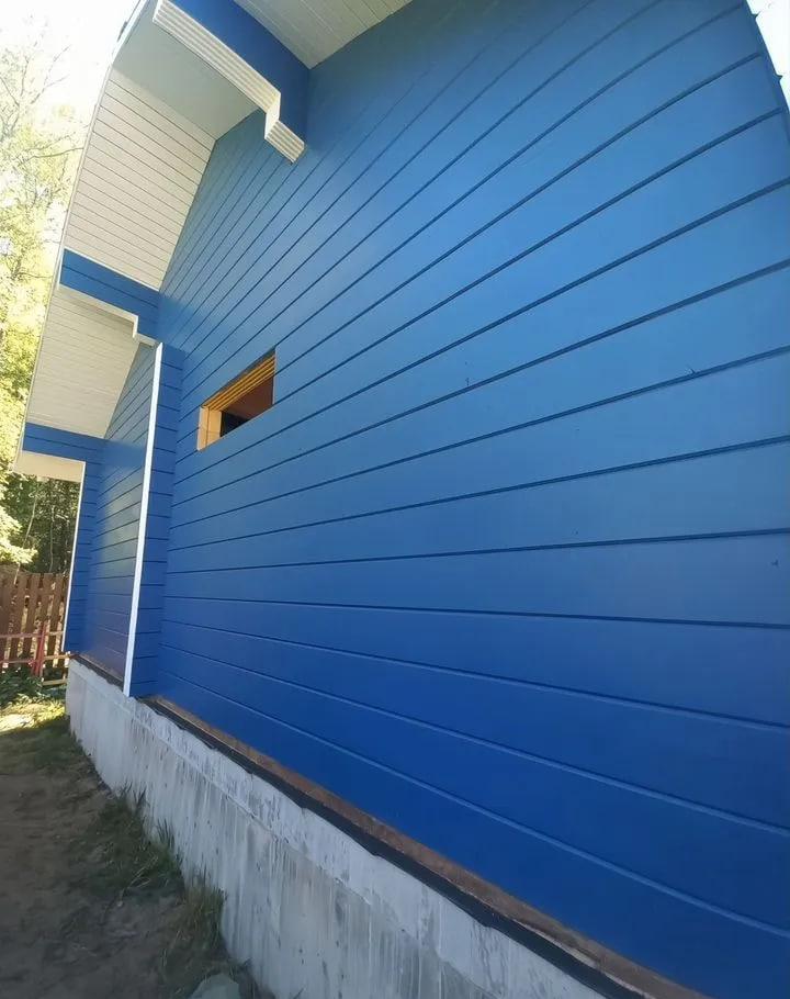 Фасад после покраски EstetColor